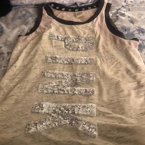 Sequins Victoria secret tank